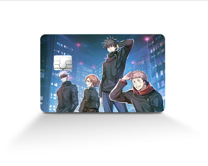 AnimeTown Credit Card Jujutsu Kaisen Gang Full Skins - Anime Jujutsu Kaisen Skin