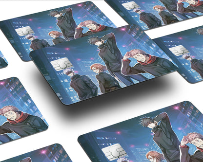 AnimeTown Credit Card Jujutsu Kaisen Gang Half Skins - Anime Jujutsu Kaisen Skin