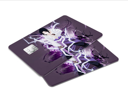 Anime Town Creations Credit Card Sasuke Chidori Current Window Skins - Anime Naruto Skin