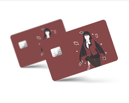 Anime Town Creations Credit Card Kakegurui Yumiko Jabami Minamilist  Full Skins - Anime Kakegurui Skin