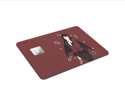 Anime Town Creations Credit Card Kakegurui Yumiko Jabami Minamilist  Full Skins - Anime Kakegurui Skin