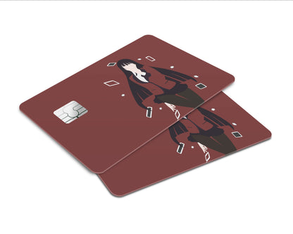 Anime Town Creations Credit Card Kakegurui Yumiko Jabami Minamilist  Window Skins - Anime Kakegurui Skin