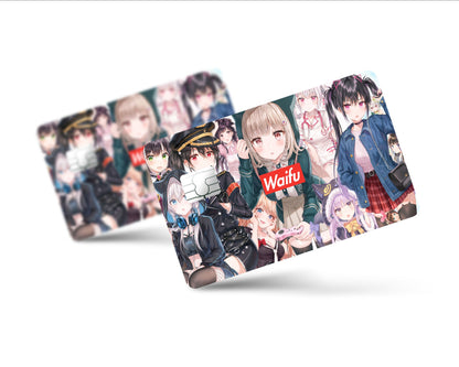 Anime Town Creations Credit Card Waifu Anime Full Skins - Anime 18+ Skin