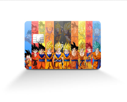 Anime Town Creations Credit Card Dragon Ball Super Saiyan Transformation Full Skins - Anime Initial D Skin