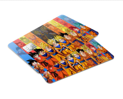 Anime Town Creations Credit Card Dragon Ball Super Saiyan Transformation Window Skins - Anime Initial D Skin