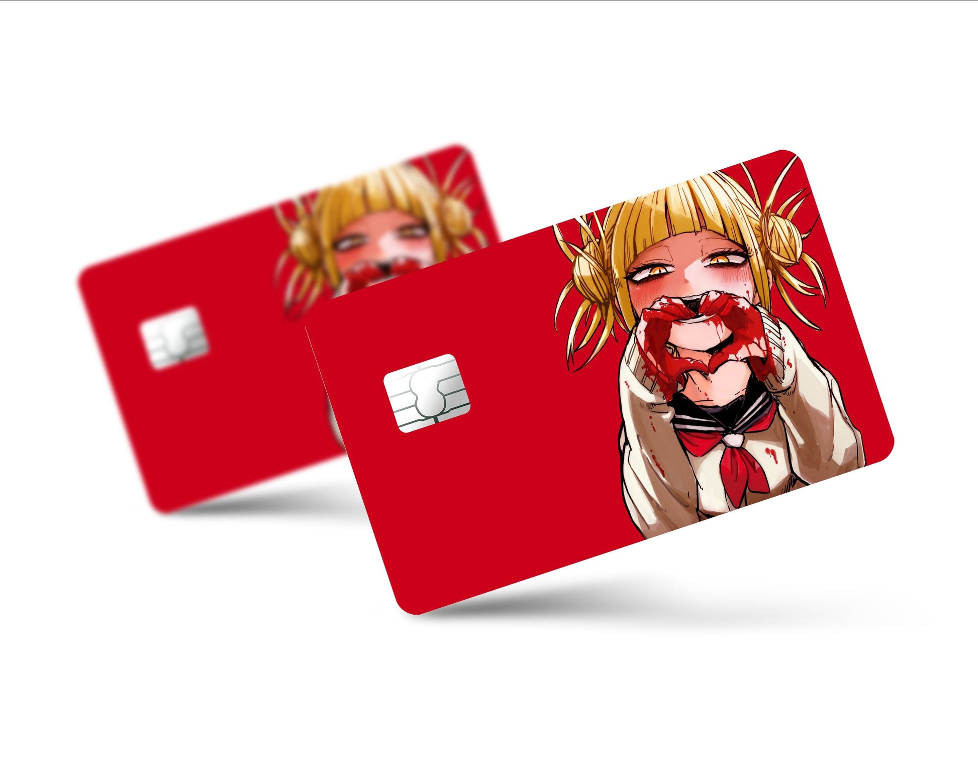 Anime Town Creations Credit Card My Hero Academia Himiko Toga Red Full Skins - Anime My Hero Academia Skin