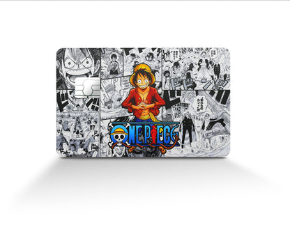 Anime Town Creations Credit Card One Piece Luffy Manga Full Skins - Anime One Piece Skin