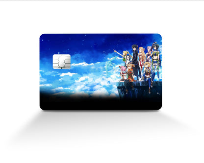 Anime Town Creations Credit Card Sword Art Online Sky Full Skins - Anime Sword Art Online Skin