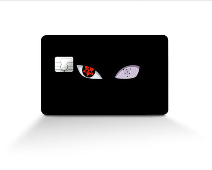 Anime Town Creations Credit Card Sasuke Rinnegan Sharingan Full Skins - Anime Naruto Skin