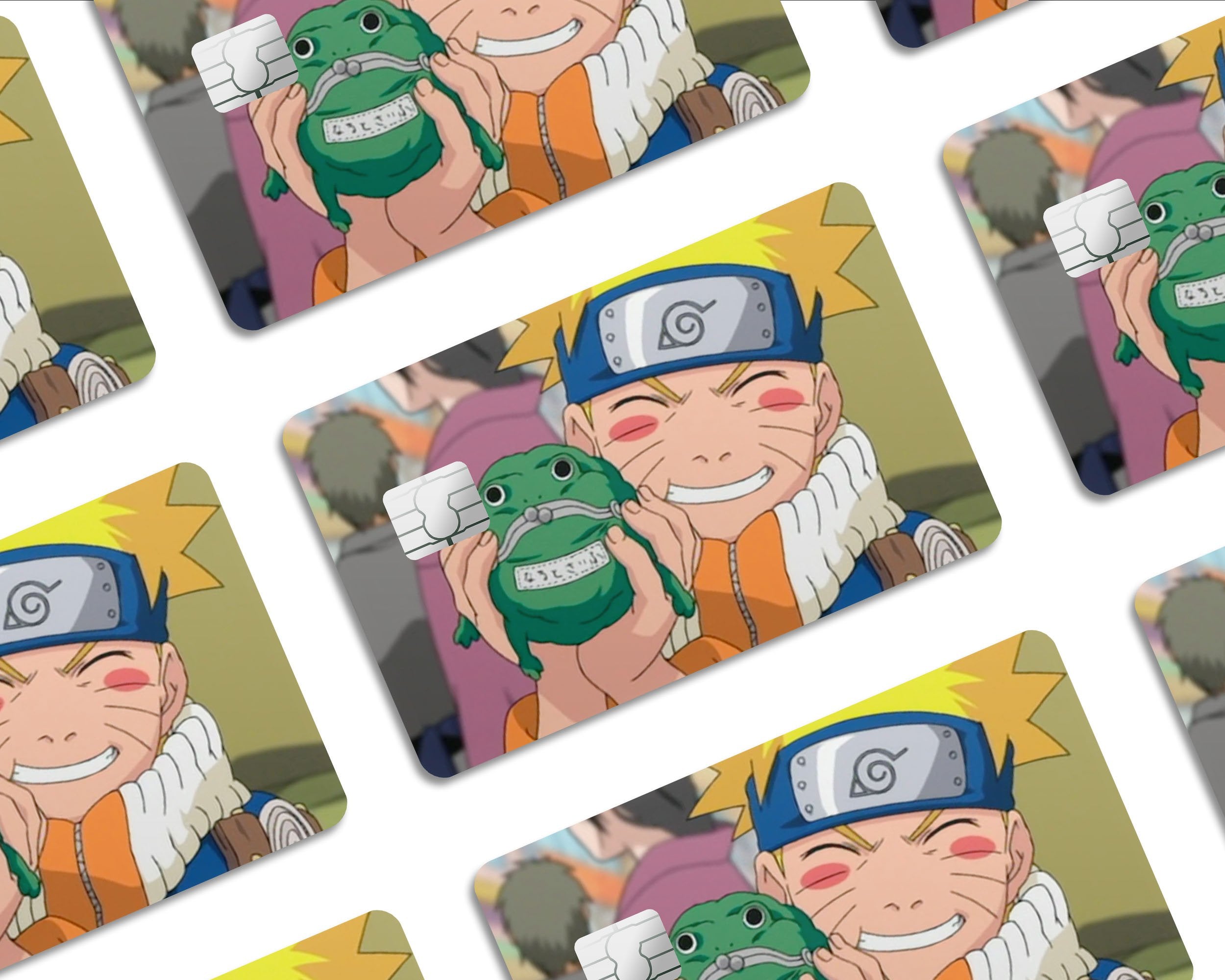 Naruto and discount his frog wallet