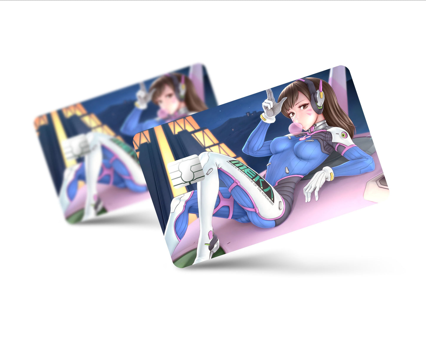 Anime Town Creations Credit Card D.Va Overwatch Full Skins - Pop culture  Skin