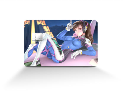 Anime Town Creations Credit Card D.Va Overwatch Full Skins - Pop culture  Skin