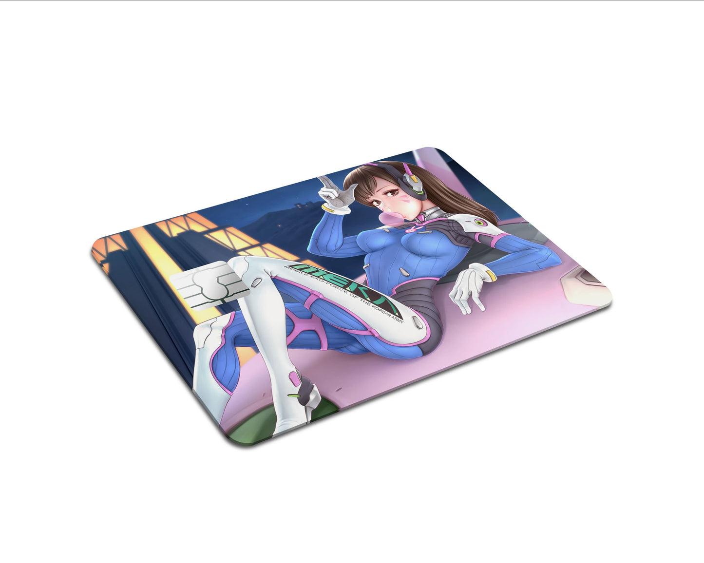 Anime Town Creations Credit Card D.Va Overwatch Full Skins - Pop culture  Skin