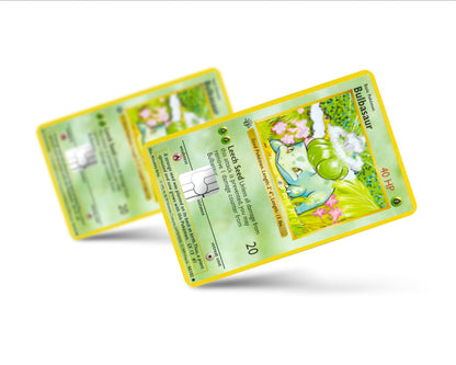 Anime Town Creations Credit Card Bulbasaur Pokemon Card Full Skins - Anime Pokemon Skin