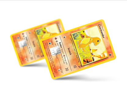 Anime Town Creations Credit Card Charmander Pokemon Card Full Skins - Anime Pokemon Skin