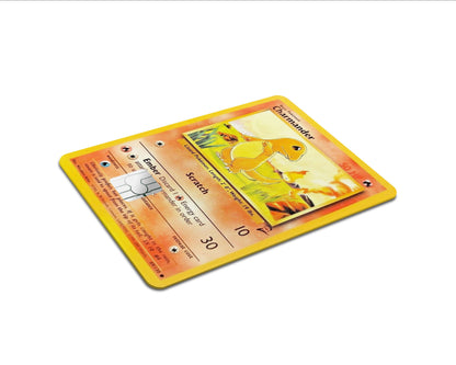 Anime Town Creations Credit Card Charmander Pokemon Card Full Skins - Anime Pokemon Skin