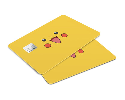 Anime Town Creations Credit Card Pikachu Face Full Skins - Anime Pokemon Skin