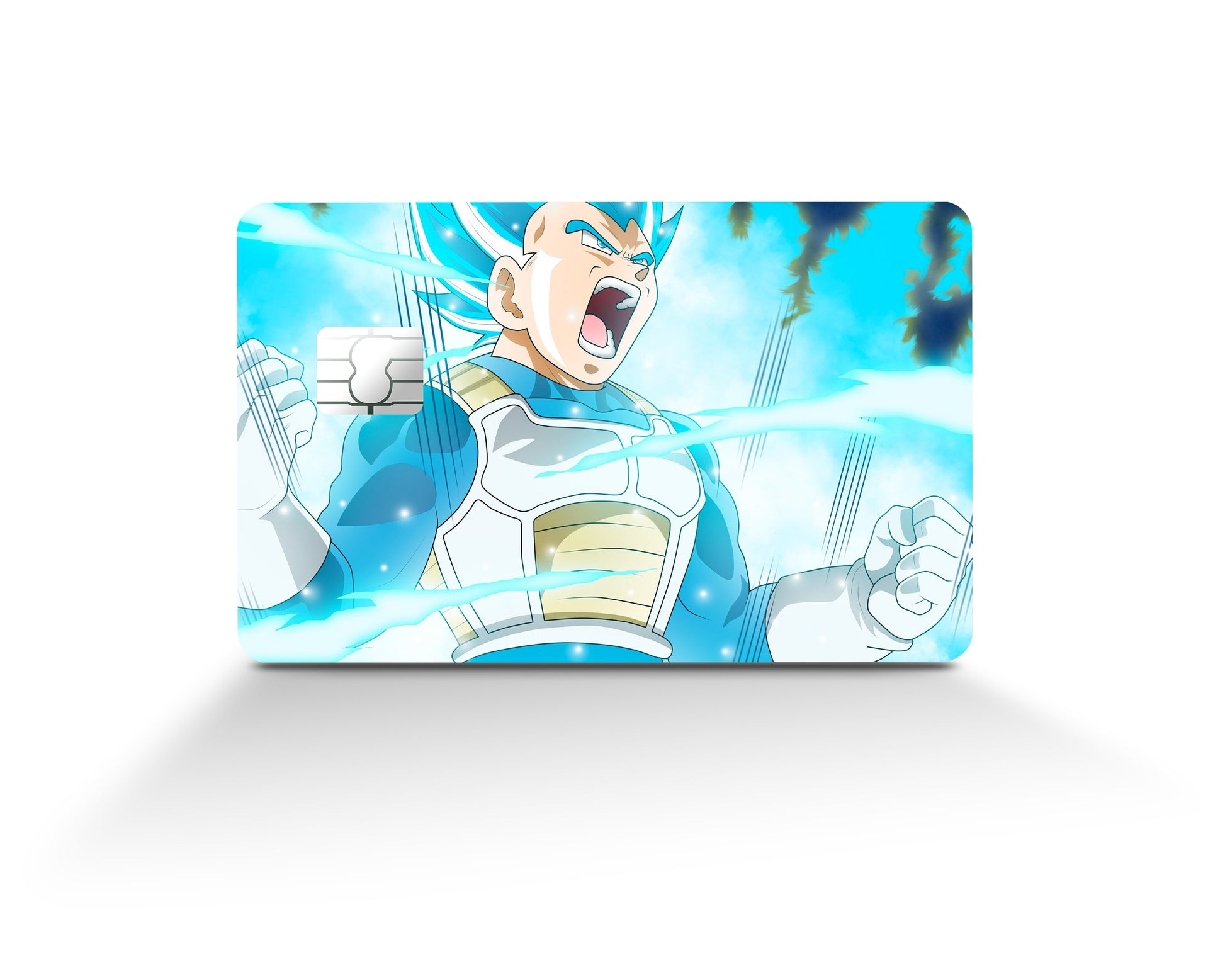 Dragon Ball Vegeta Final Flash Credit Card Skin Sticker Vinyl