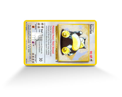 Anime Town Creations Credit Card Snorlax Pokemon Card Full Skins - Anime Pokemon Skin