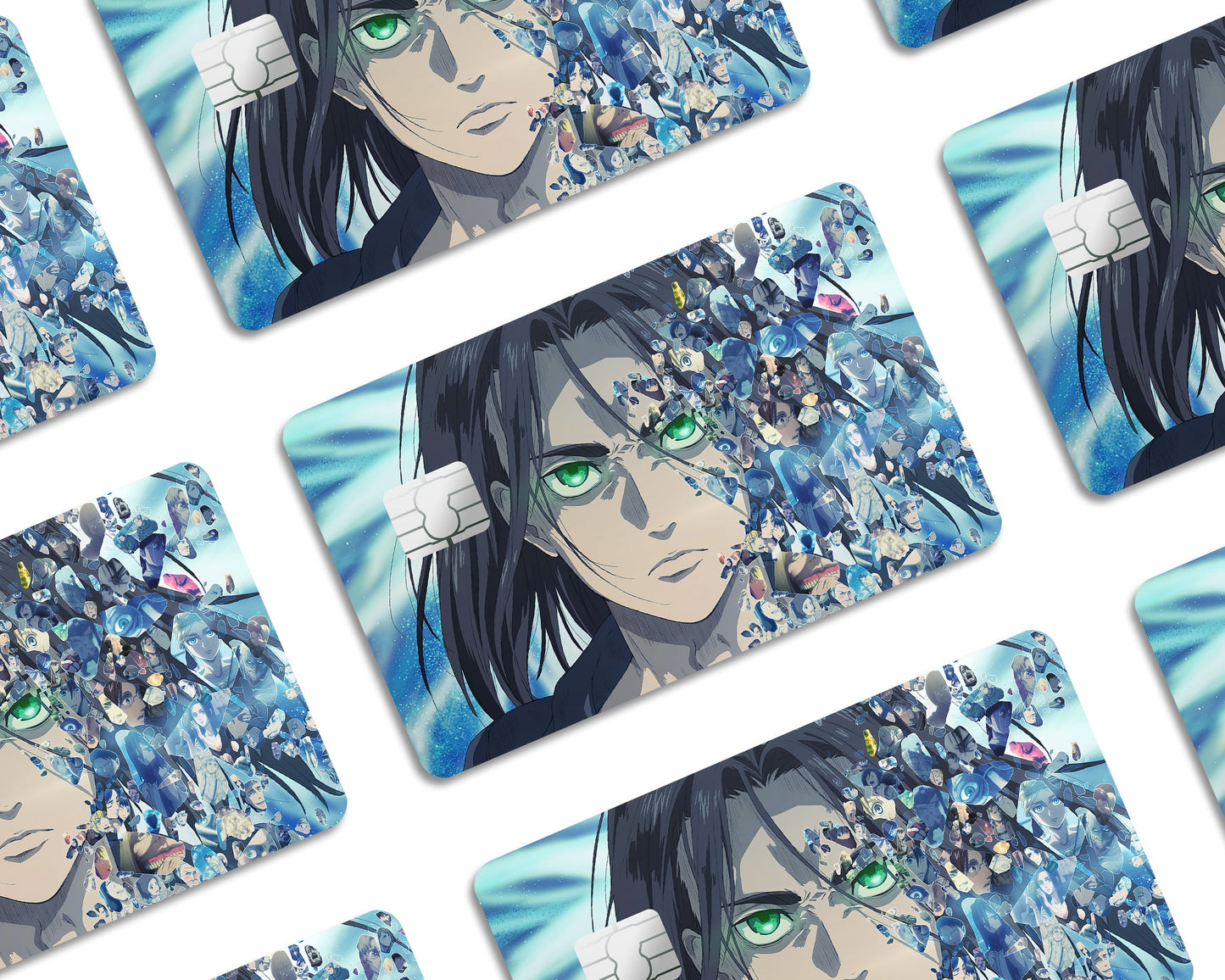 Attack on Titan Eren Yeager Eyes Credit Card Credit Card Skin