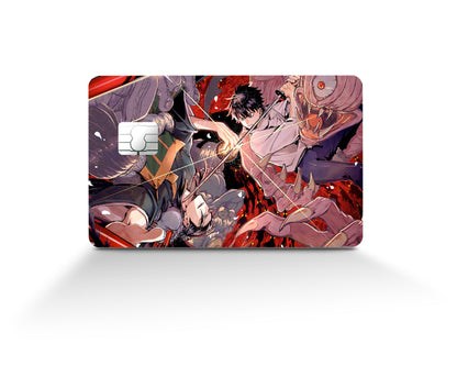 Anime Town Creations Credit Card Jujutsu Kaisen Sugaru vs Yuta Full Skins - Anime Jujutsu Kaisen Credit Card Skin