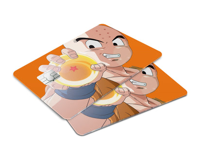 Anime Town Creations Credit Card Dragon Ball Krillin Window Skins - Anime Dragon Ball Credit Card Skin