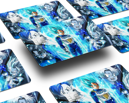 Dragon Ball Vegeta Super Saiyan Blue Credit Card Skin