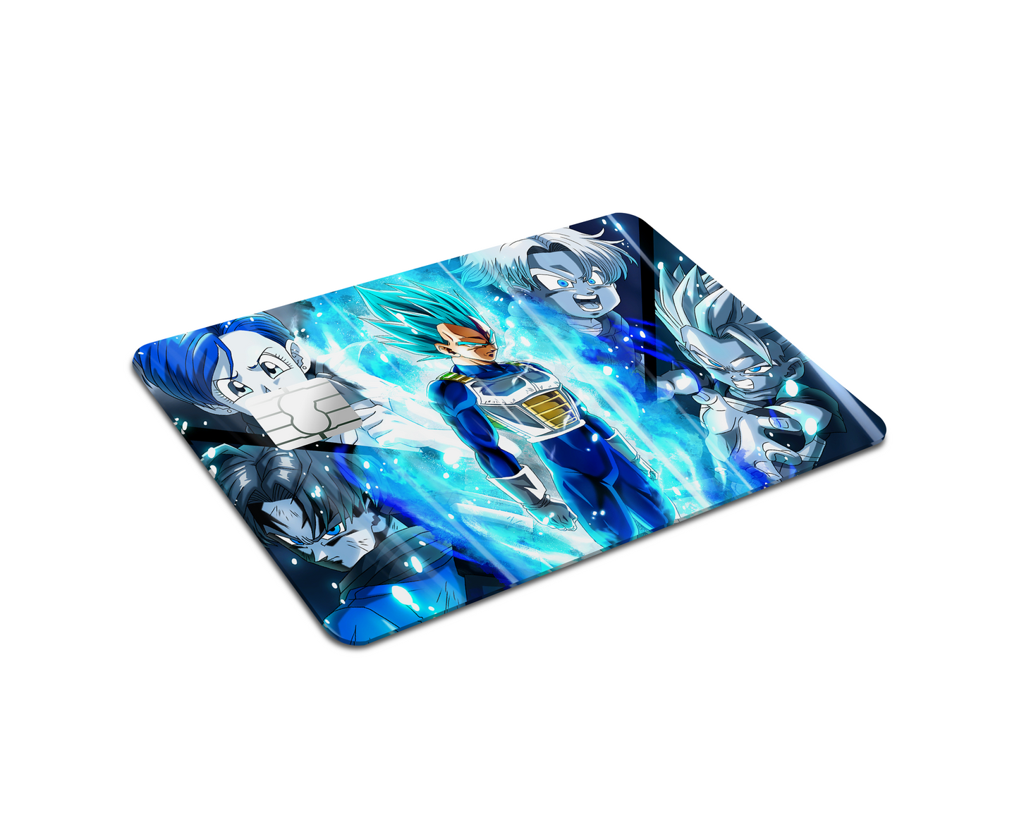 Dragon Ball Vegeta Super Saiyan Blue Credit Card Skin