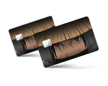 Anime Town Creations Credit Card Itachi Eyes Full Skins - Anime Naruto Credit Card Skin