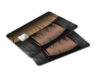 Anime Town Creations Credit Card Itachi Eyes Window Skins - Anime Naruto Credit Card Skin