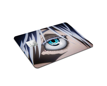 Anime Town Creations Credit Card Jujutsu Kaisen Gojo Eyes Full Skins - Anime Jujutsu Kaisen Credit Card Skin