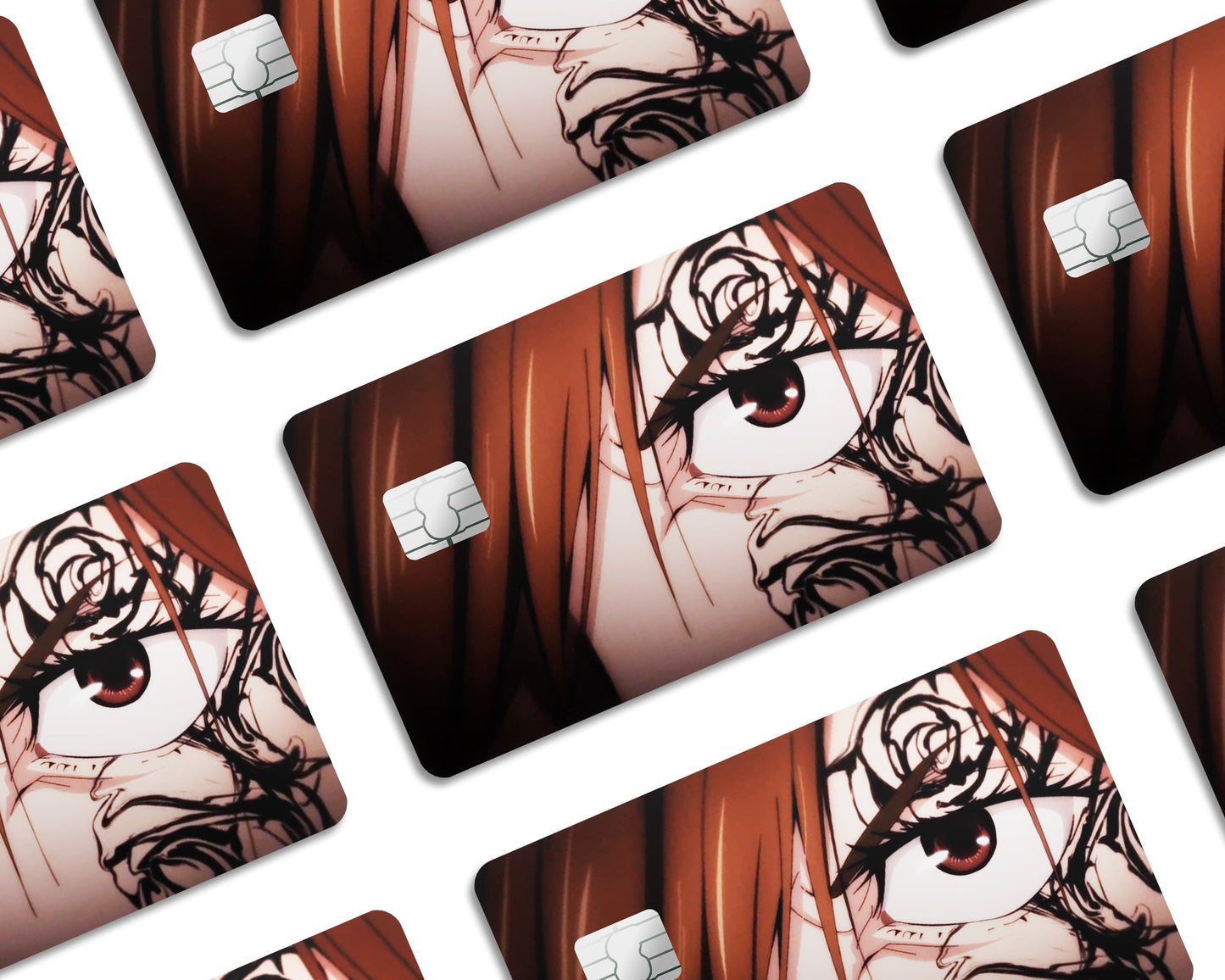 Anime Town Creations Credit Card Jujutsu Kaisen Nobara Eye Window Skins - Anime Jujutsu Kaisen Credit Card Skin