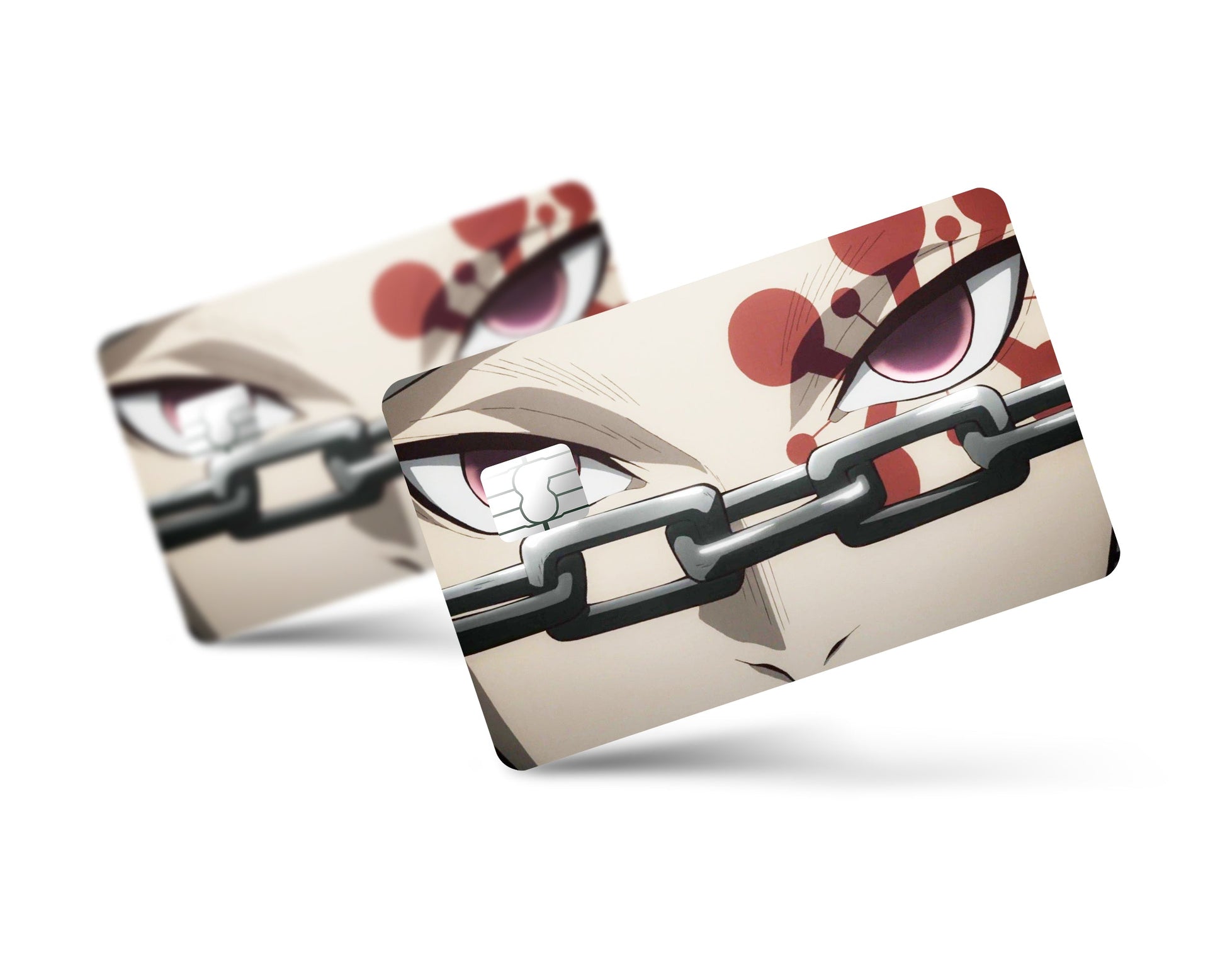 Anime Town Creations Credit Card Demon Slayer Tengen Eyes Full Skins - Anime Demon Slayer Credit Card Skin