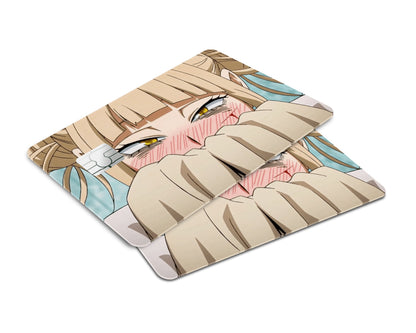 Anime Town Creations Credit Card My Hero Acamdeia Himiko Toga Eyes Window Skins - Anime My Hero Academia Credit Card Skin