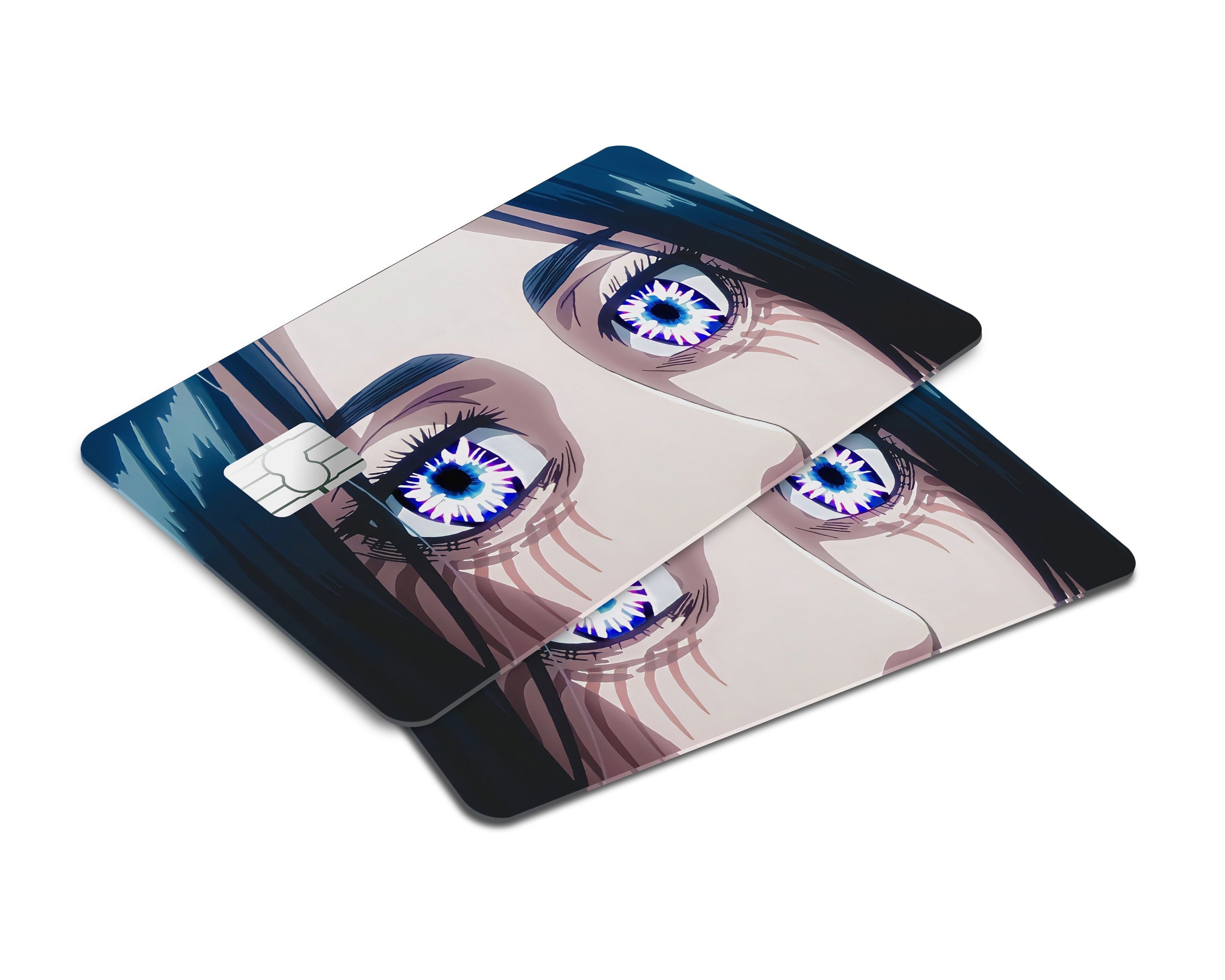 Amazon.com: Holographic Credit Card Sticker Skin Cover/Debit Cards Stickers  Anime Style (08) : Office Products