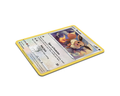 Anime Town Creations Credit Card Cute Eevee Pokemon Card Full Skins - Anime Pokemon Credit Card Skin