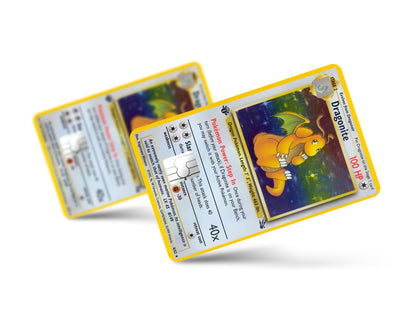 Anime Town Creations Credit Card Dragonite Pokemon Card Full Skins - Anime Pokemon Credit Card Skin