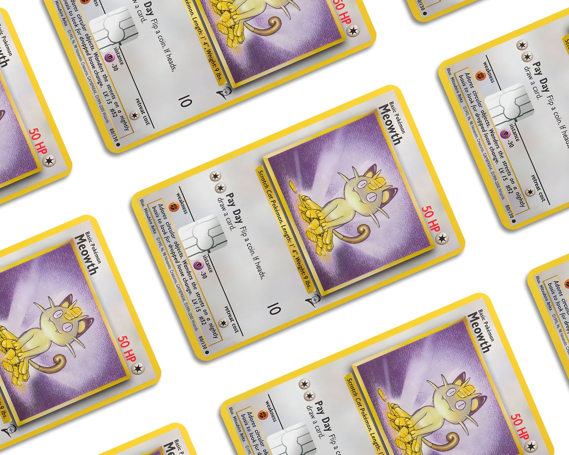 Meowth Pokemon Debit Card Skin - Wrapime - Anime Skins and Styles