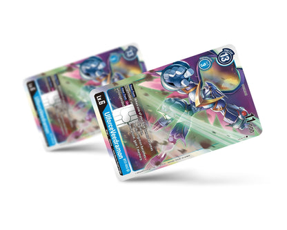 Anime Town Creations Credit Card Ulforceveedramon Digimon Card Full Skins - Anime Digimon Credit Card Skin