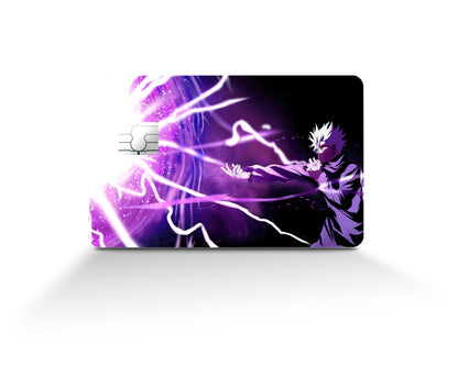 Anime Town Creations Credit Card Jujutsu Kaisen Satoru Gojo Purple Hollow Full Skins - Anime Jujutsu Kaisen Credit Card Skin