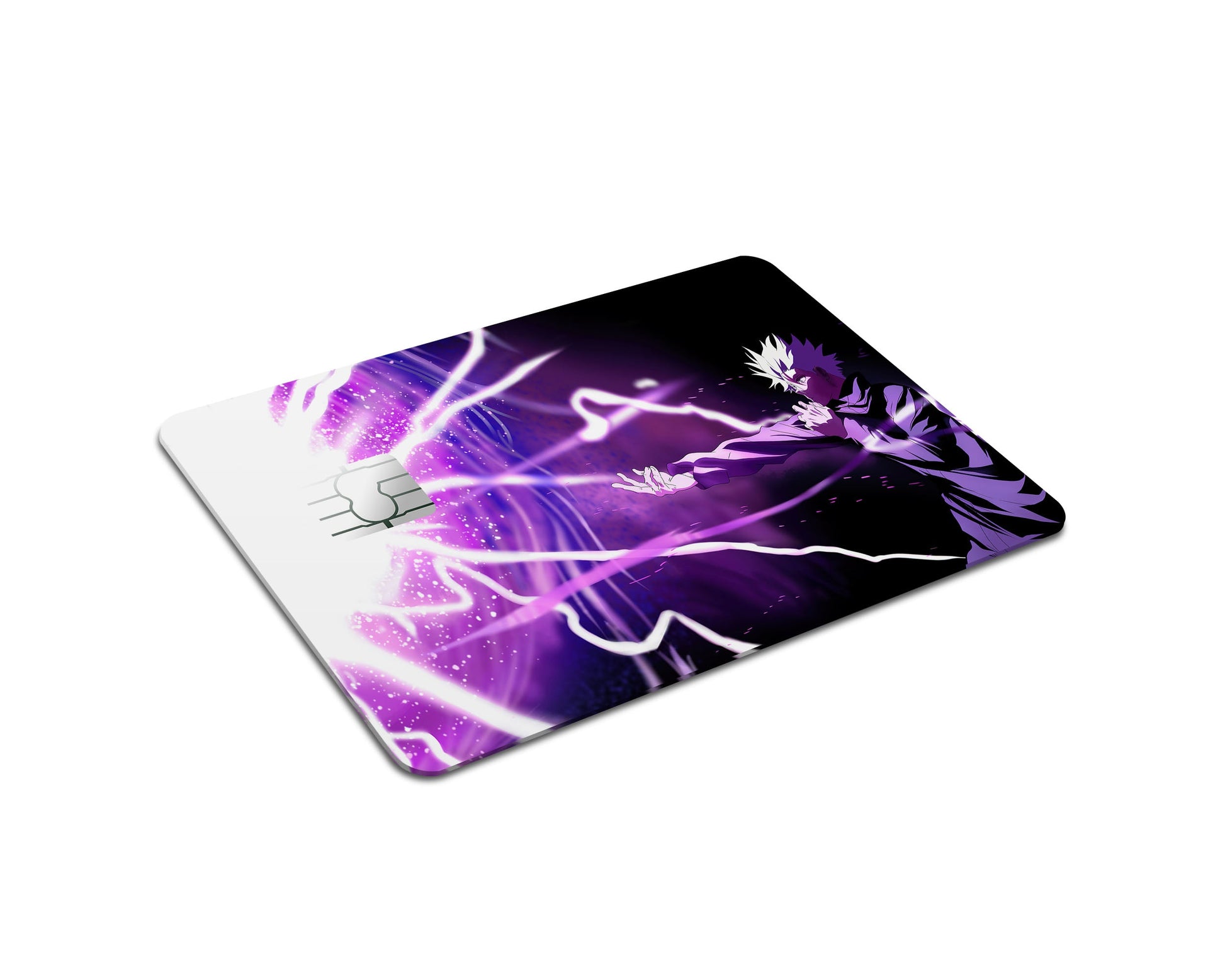 Anime Town Creations Credit Card Jujutsu Kaisen Satoru Gojo Purple Hollow Full Skins - Anime Jujutsu Kaisen Credit Card Skin