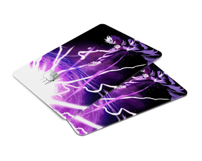 Anime Town Creations Credit Card Jujutsu Kaisen Satoru Gojo Purple Hollow Window Skins - Anime Jujutsu Kaisen Credit Card Skin