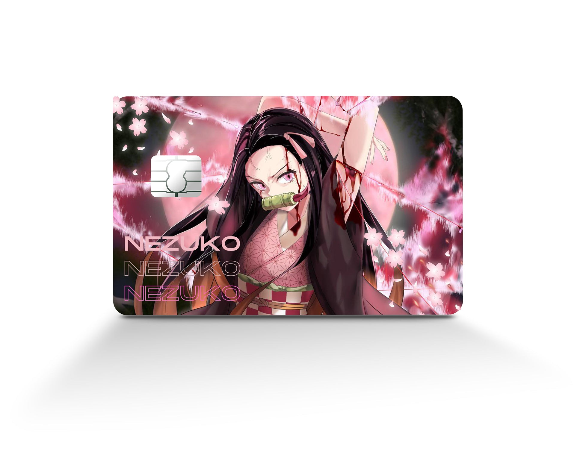 Demon Anime Credit Card Skin Slayer Anime Credit Card 