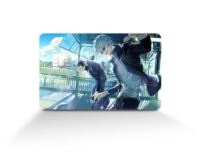 Anime Town Creations Credit Card Jujutsu Kaisen Gojo Geto Friendship Full Skins - Anime Jujutsu Kaisen Credit Card Skin