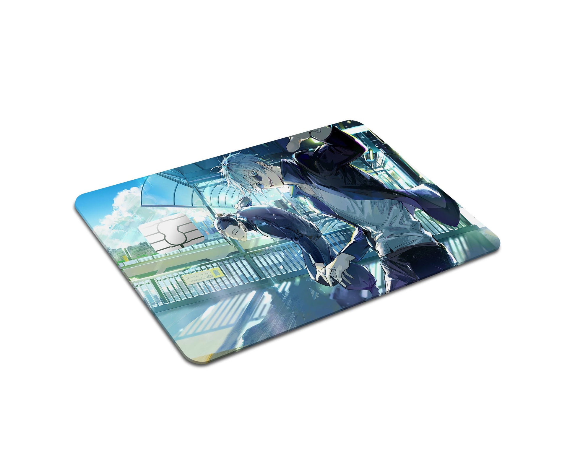 Anime Town Creations Credit Card Jujutsu Kaisen Gojo Geto Friendship Full Skins - Anime Jujutsu Kaisen Credit Card Skin