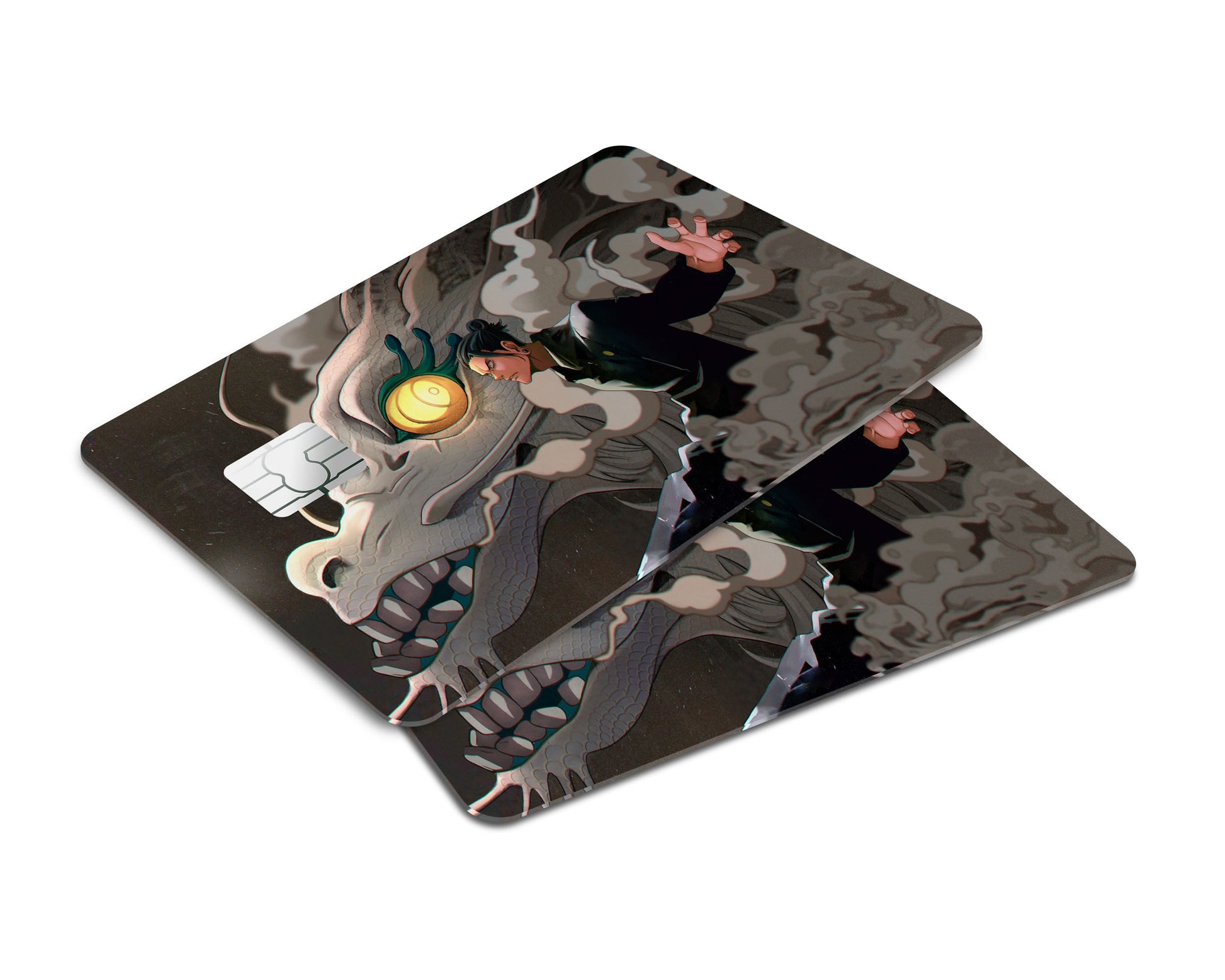 Anime Town Creations Credit Card Jujutsu Kaisen Suguru Geto Curse Manipulation Window Skins - Anime Jujutsu Kaisen Credit Card Skin