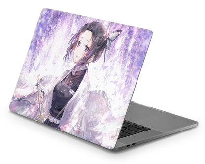 Anime Town Creations MacBook Demon Slayer Shinobu Artistic Purple Pro 16" (A2141) Skins - Anime Demon Slayer Skin