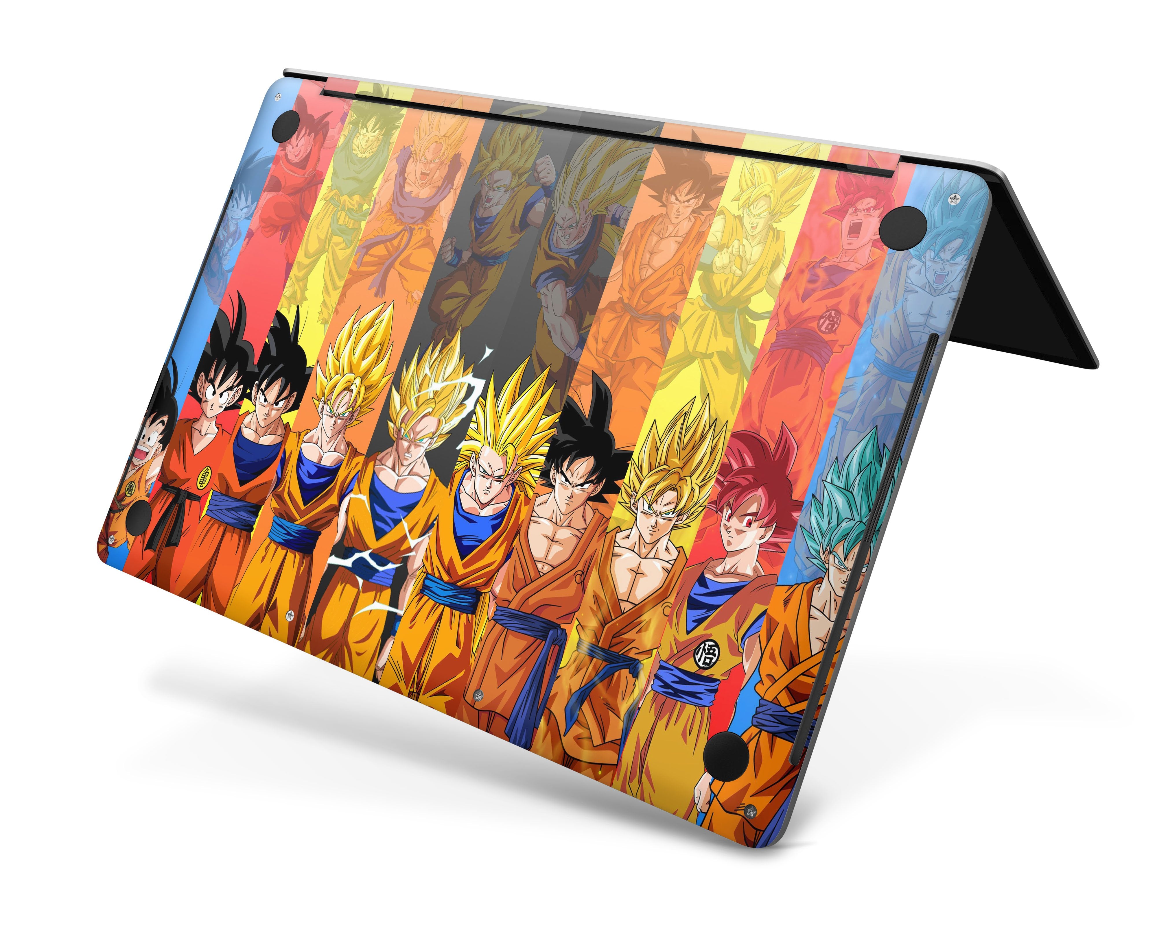 Dragon Ball Super Saiyan Transformation MacBook Skin – Anime Town
