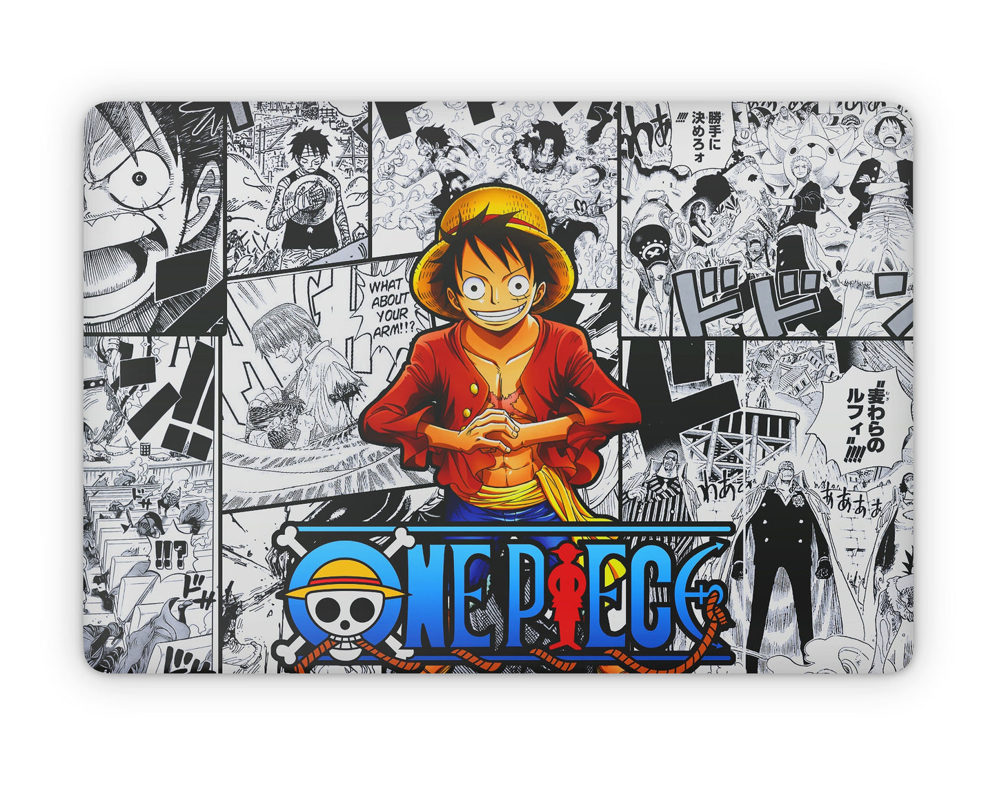 Anime Town Creations MacBook One Piece Luffy Manga Pro 16" (A2141) Skins - Anime One Piece Skin