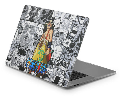 Anime Town Creations MacBook One Piece Usopp Manga Pro 16" (A2141) Skins - Anime One Piece Skin